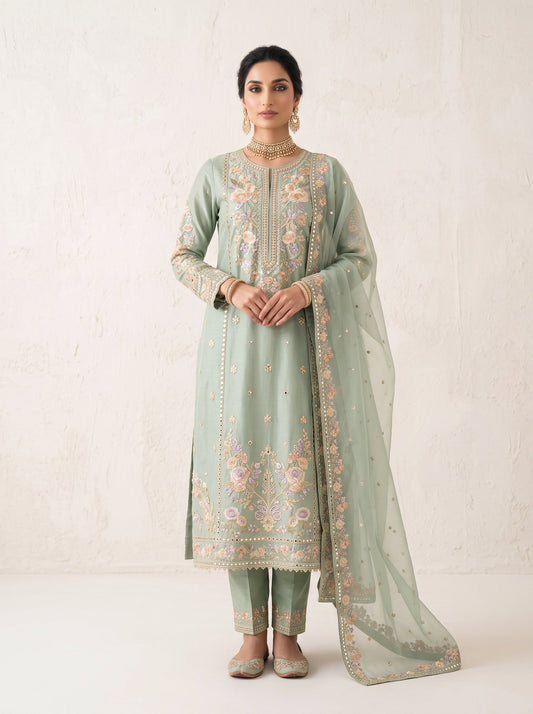 Muhammad collection three pc lawn maxi